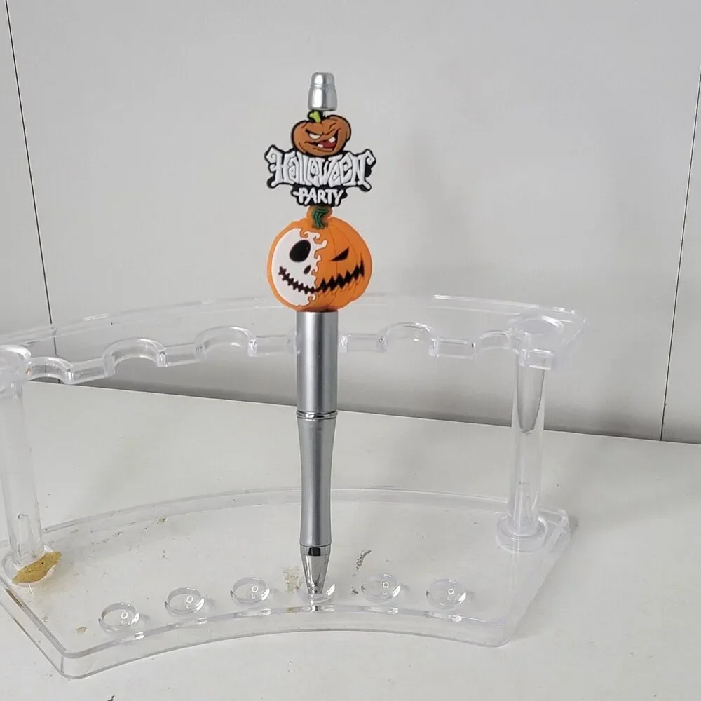 Focal Funny Beaded Pen Halloween Party Pumpkin Jack Skellington